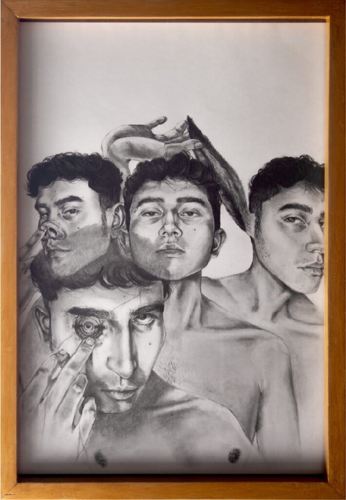 Grafito sobre papel por David Bello
