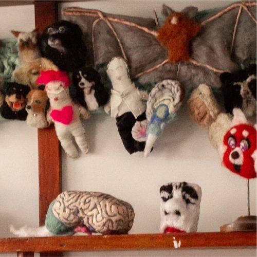 Needle felting por Victoria Salcedo Vitichii