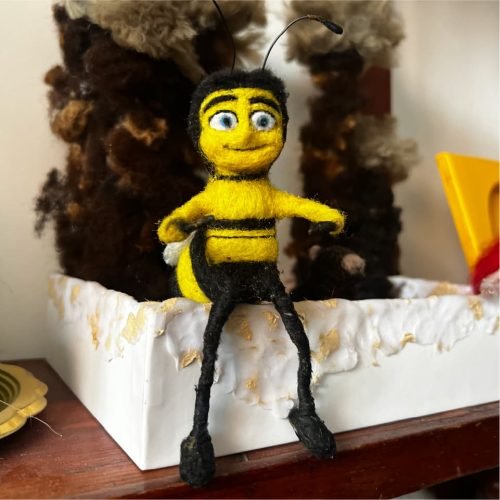 Needle felting por Victoria Salcedo Vitichii
