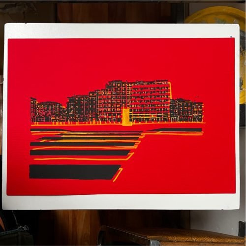 Serigrafia por Sarita Acosta